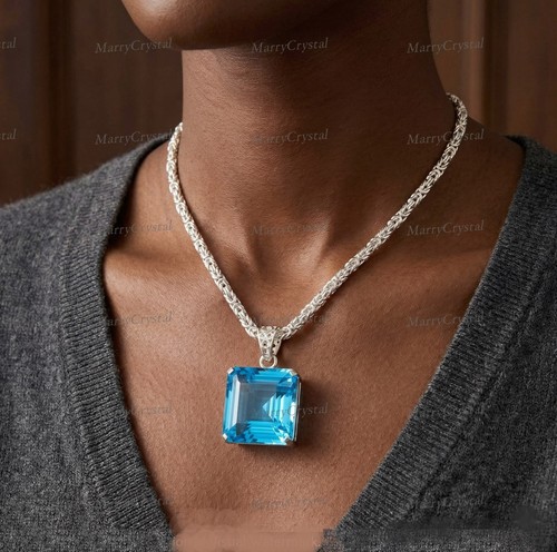 Collana con ciondolo - , vetro