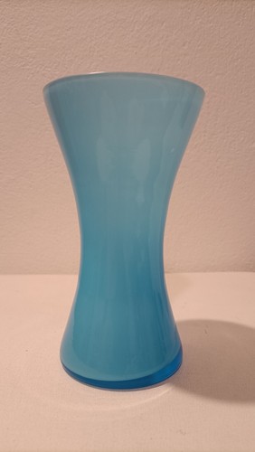 Vaso vetro opalino - (murano?),