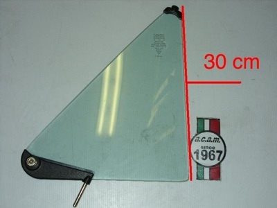 Deflettore vetro destro - deflettore,