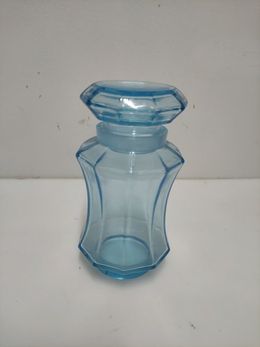 Caraffa vetro azzurro art - caraffa,
