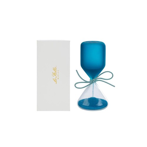 Clessidra vetro azzurro - clessidra,