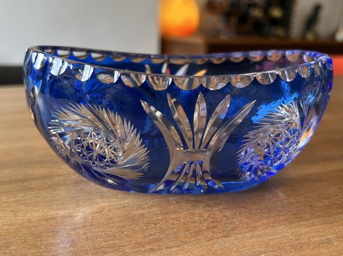 Vintage bohemien taglio vetro - taglio,