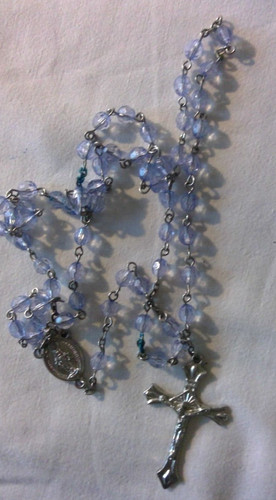Antico rosario perline - -,