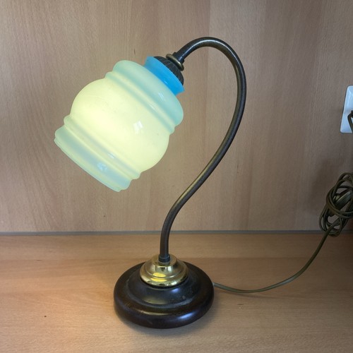 Abat jour con vetro azzurro - abat-jour,